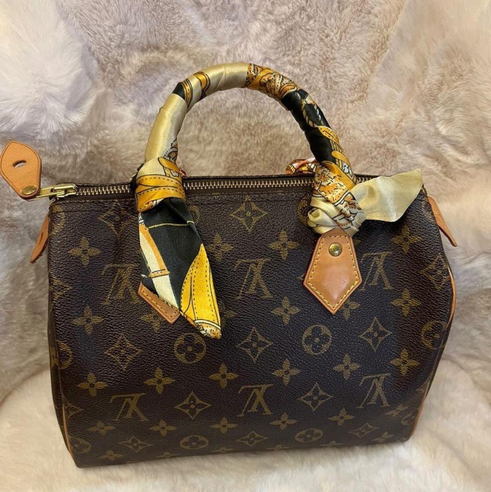 Pristine Auth 2017 LV Monogram Speedy 25.